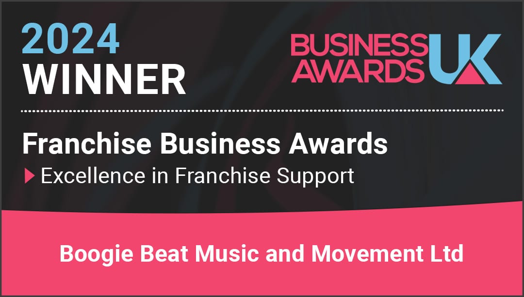 Winner badge for our franchise support from the Business Awards UK