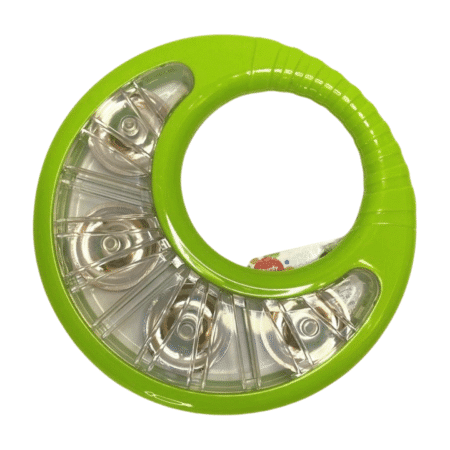 baby tambourine picture shows Green colour